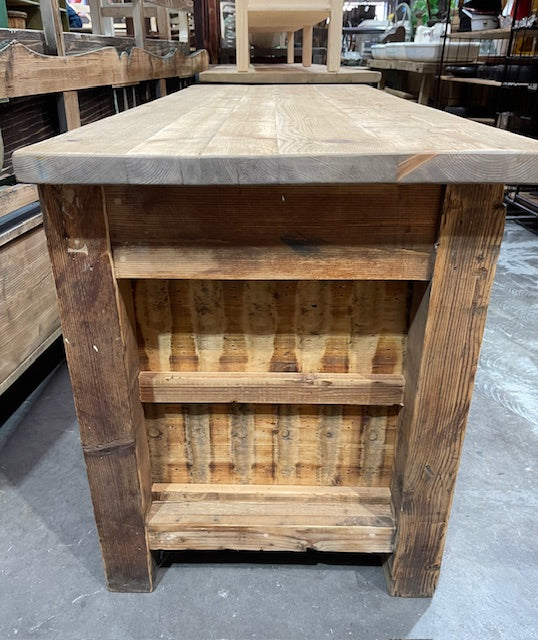 Vintage European Bank of Draws / Kitchen Island #7250