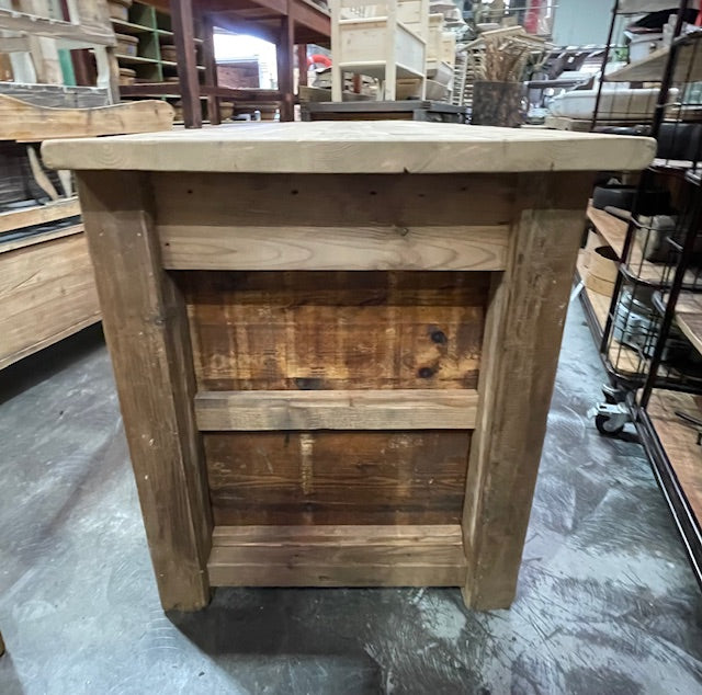 Vintage European Bank of Draws / Kitchen Island #7250