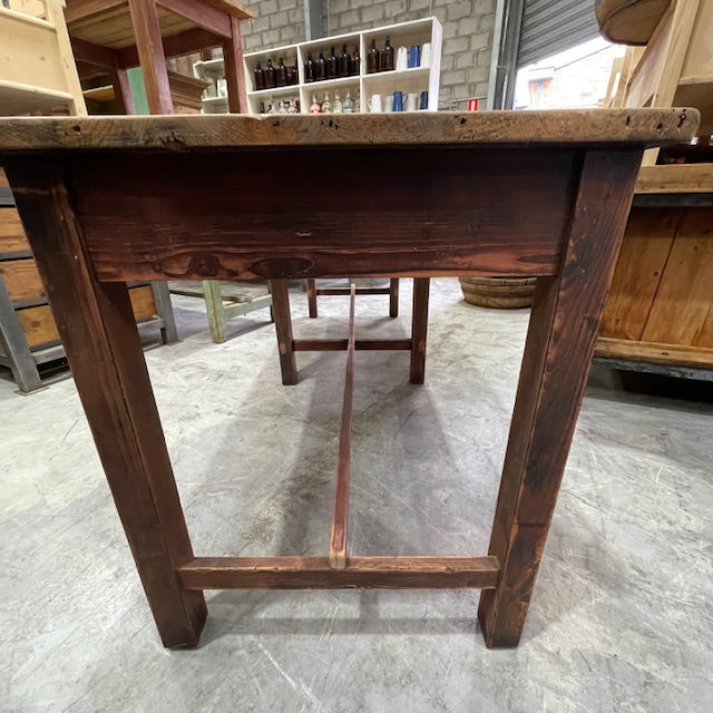 Vintage European Kitchen Farmhouse  Table  #7253