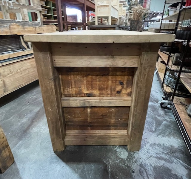 Vintage European Bank of Draws / Kitchen Island #7251