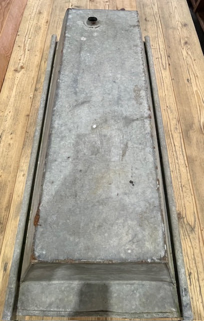 Vintage European Galvanised Laundry Wash Tub #7265