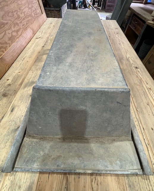 Vintage European Galvanised Laundry Wash Tub #7267