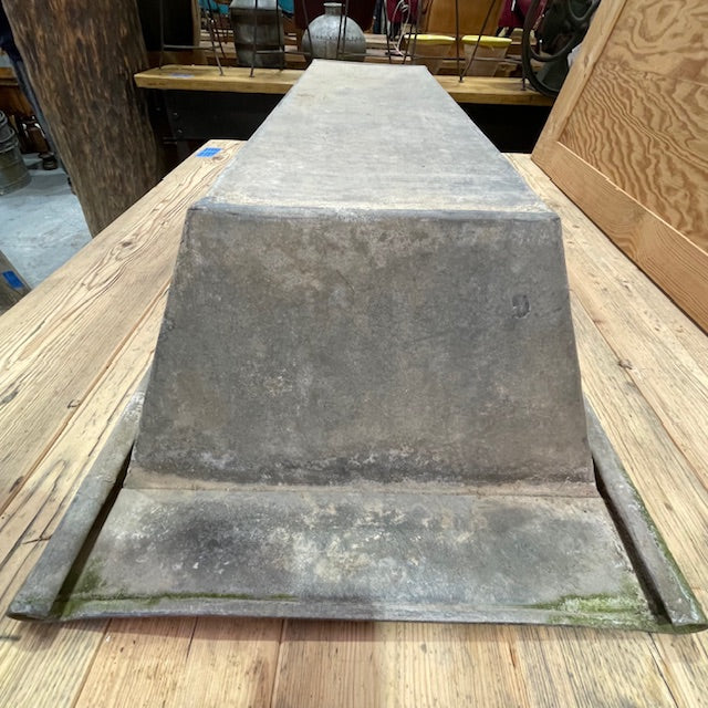 Vintage European Galvanised Laundry Wash Tub #7267