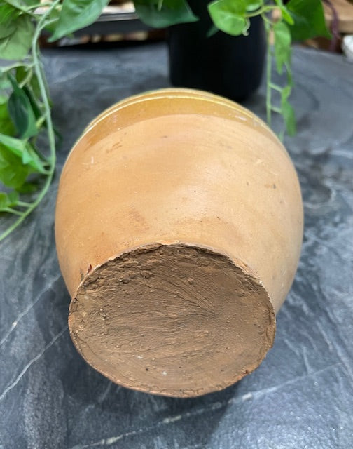 Vintage  Glazed  Hungarian  Terracotta Jug  #7281