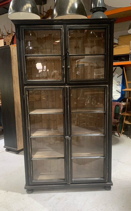 Dutch  Wooden  Display Cabinet #4861