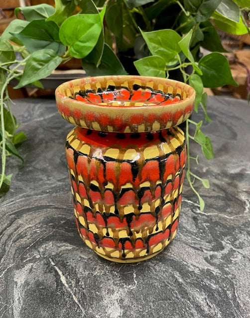 Vintage Hungarian Glazed  Vase   #7288