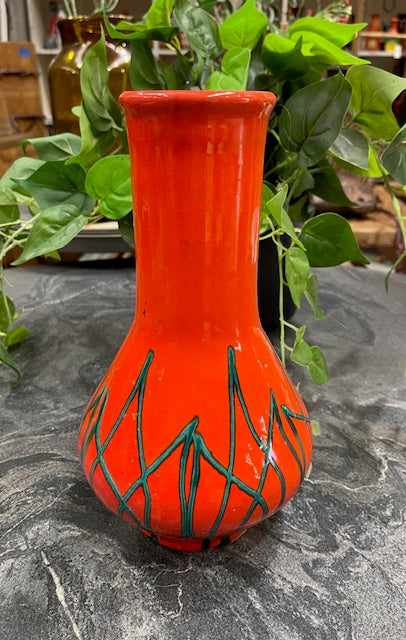 Vintage Hungarian Glazed  Vase   #7289
