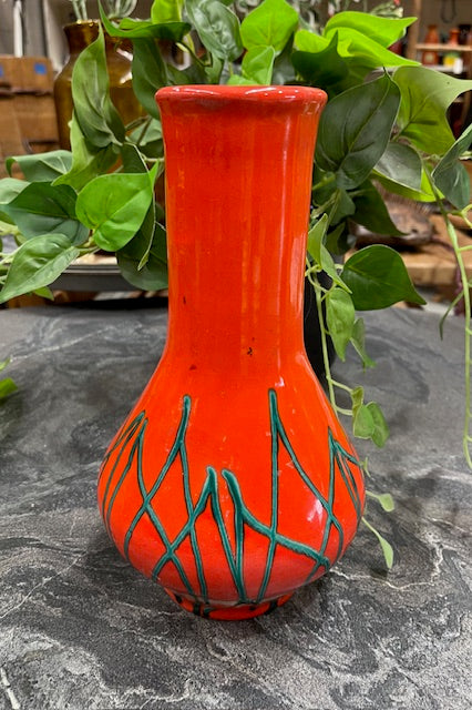 Vintage Hungarian Glazed  Vase   #7289