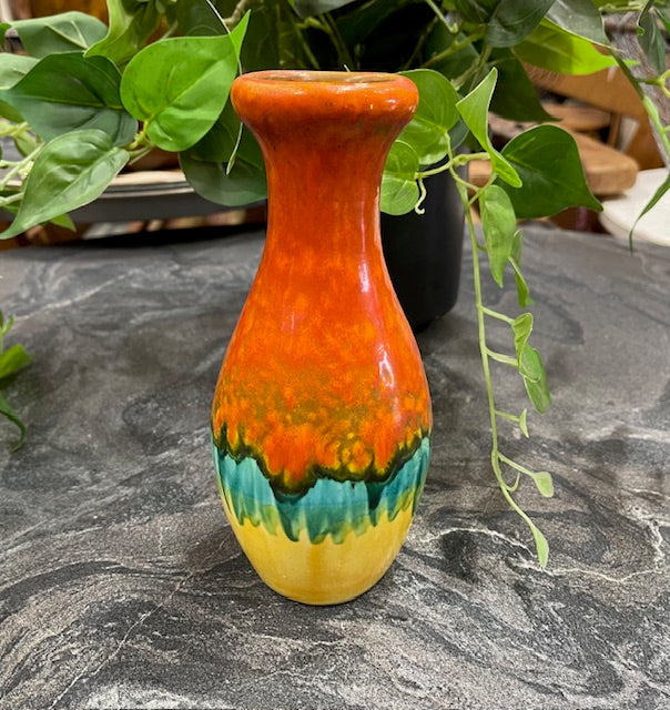 Vintage Hungarian Glazed  Vase   #7290