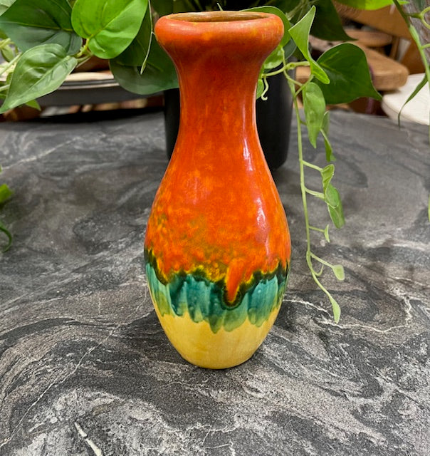 Vintage Hungarian Glazed  Vase   #7290