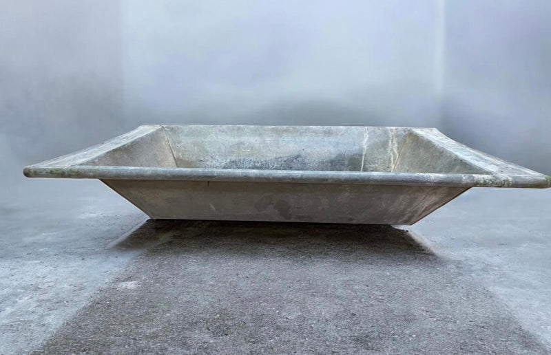 Vintage European Galvanised Laundry Wash Tub #7267