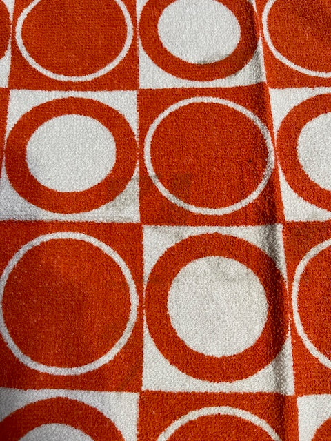 Vintage  Terry Towelling Curtain/ Fabric  #F1024  *Read info*