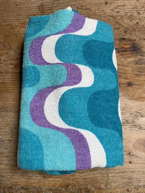 Vintage  Terry Towelling Curtain/ Fabric  #F1027  *Read info*