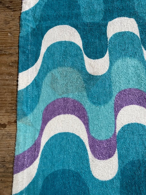 Vintage  Terry Towelling Curtain/ Fabric  #F1027  *Read info*