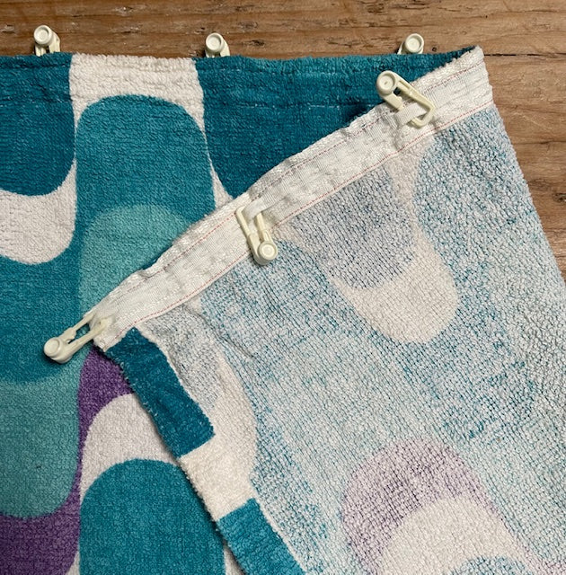 Vintage  Terry Towelling Curtain/ Fabric  #F1027  *Read info*
