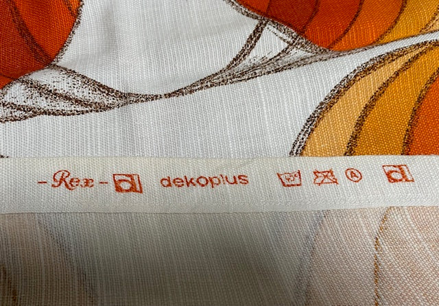 1970s  Curtain/ Fabric  #F1032  *Read Info*
