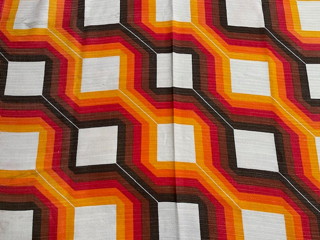 1970s  Curtain/ Fabric  #F1034  *Read Info*