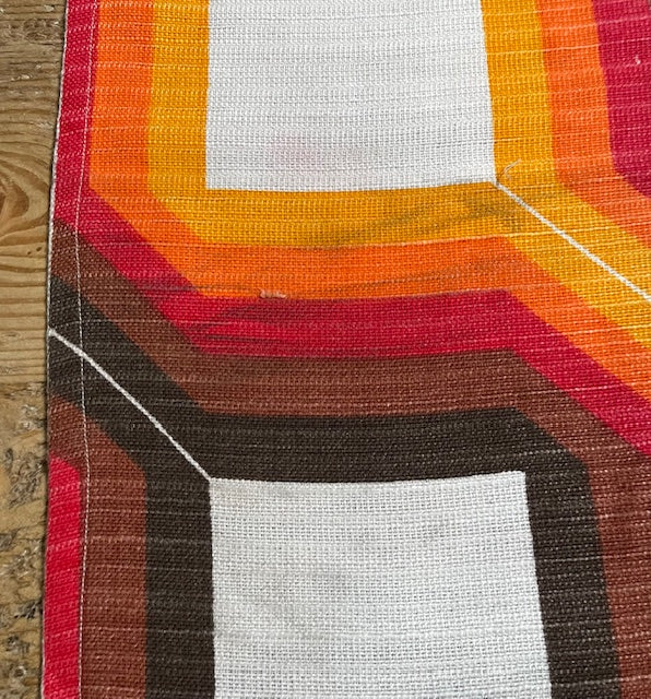 1970s  Curtain/ Fabric  #F1034  *Read Info*