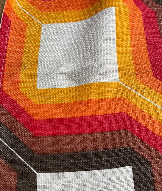1970s  Curtain/ Fabric  #F1034  *Read Info*
