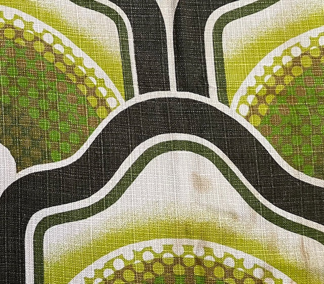 1970s  Curtain/ Fabric  #F1035  *Read Info*