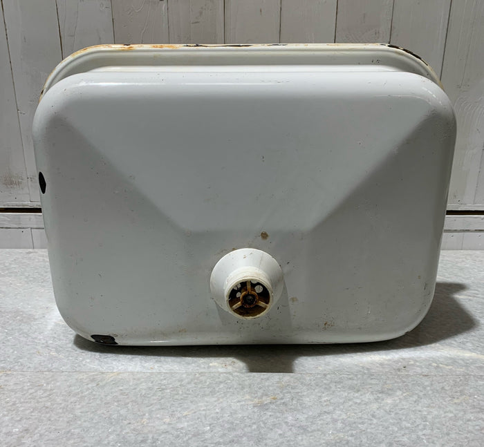 Vintage  European Enamel  Wall Sink #4875