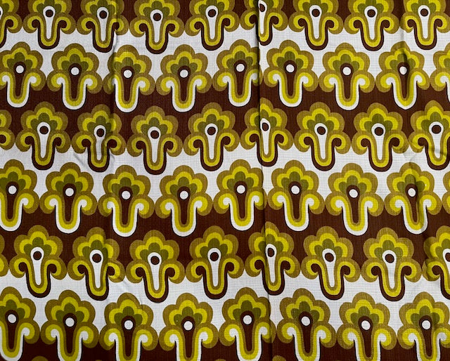 1970s  Curtain/ Fabric  #F1045  *Read Info*