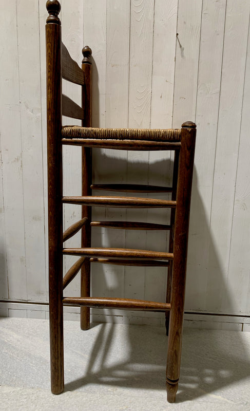 Vintage Ladder Back Bar Stool #4879 Byron