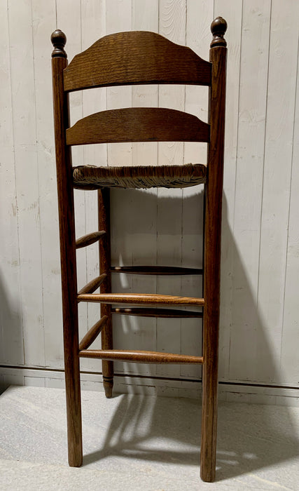 Vintage Ladder Back Bar Stool #4879 Byron