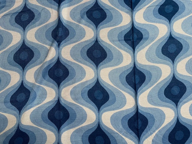1970s  Curtain/ Fabric  #F1047  *Read Info*