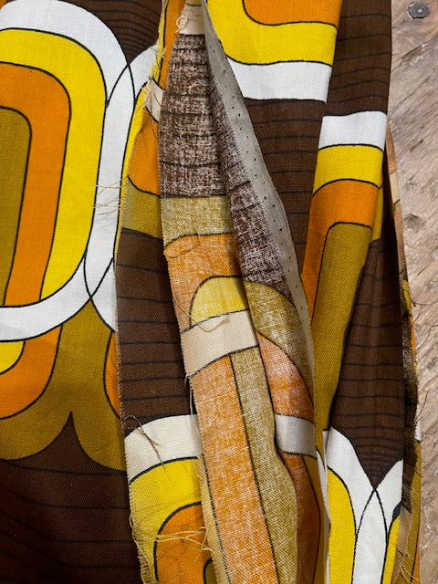 1970s  Curtain/ Fabric  #F1050  *Read Info*