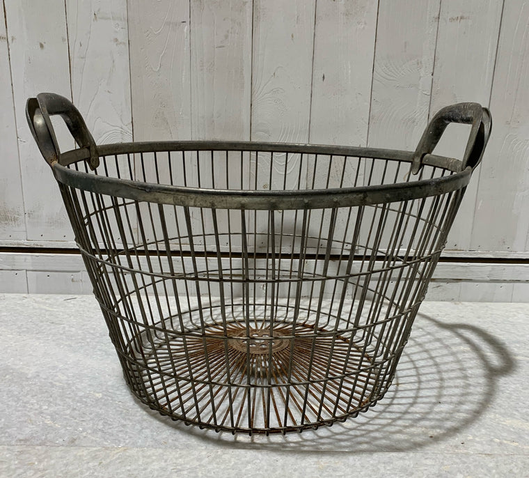 Vintage European Potato  Basket  #4887
