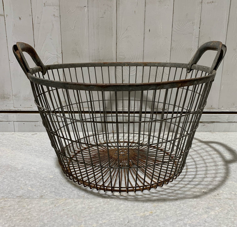 Vintage European Potato  Basket  #4888