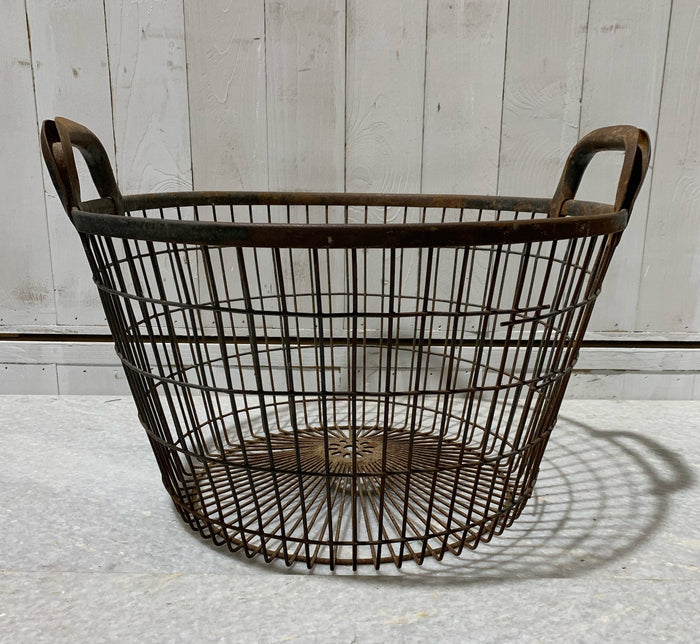 Vintage European Potato  Basket  #4889