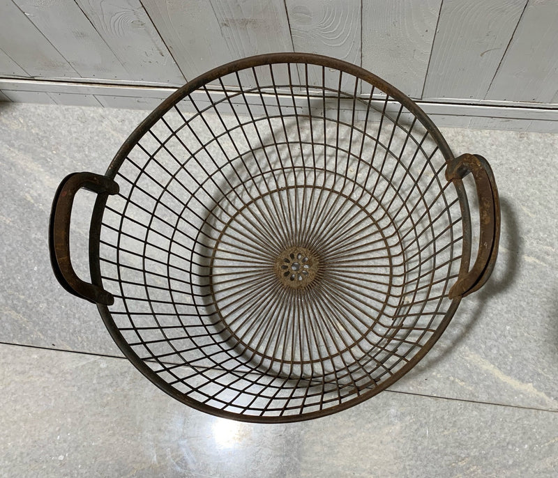 Vintage European Potato  Basket  #4889