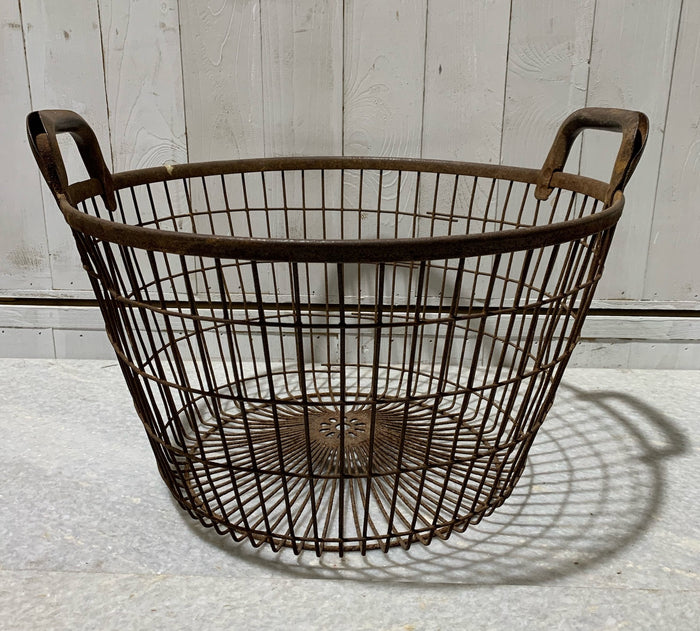 Vintage European Potato  Basket  #4890