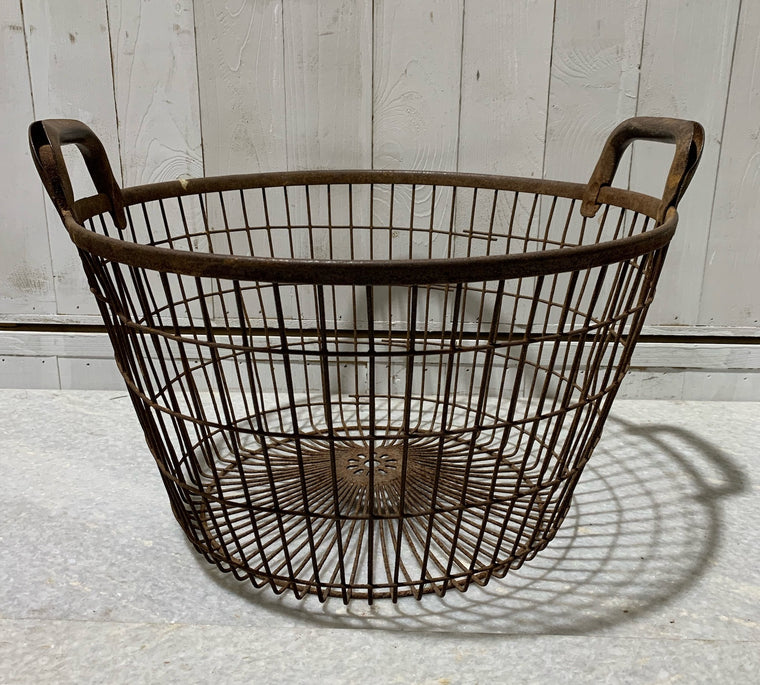 Vintage European Potato  Basket  #4890