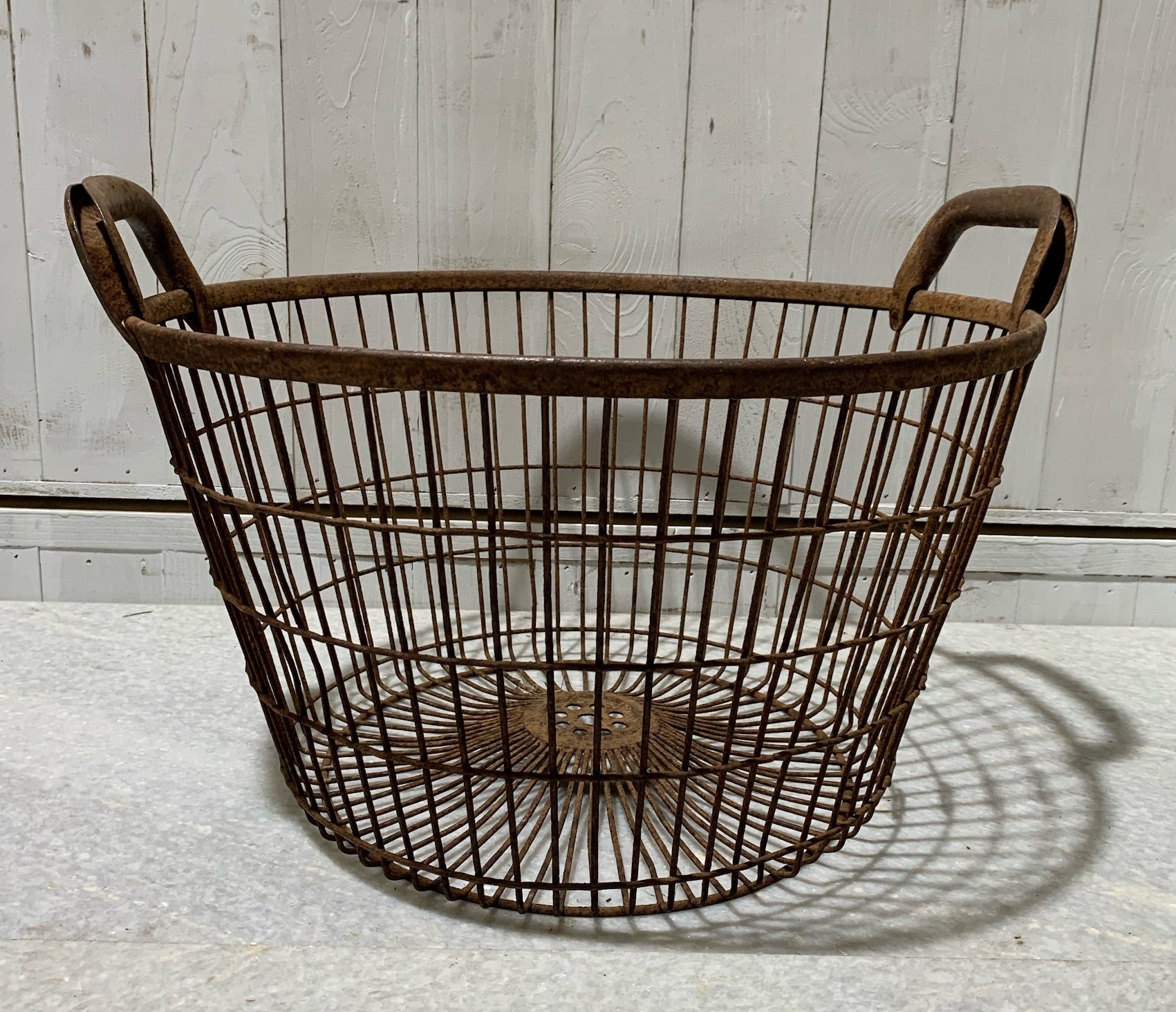 Vintage European Potato  Basket  #4891
