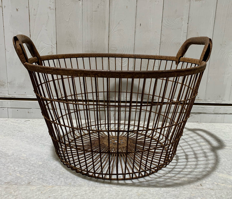 Vintage European Potato  Basket  #4891