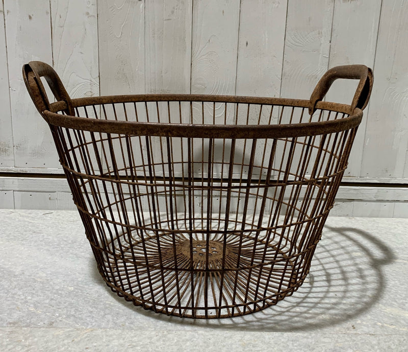 Vintage European Potato  Basket  #4891