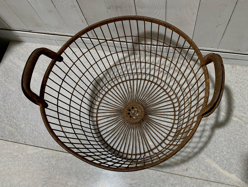Vintage European Potato  Basket  #4891