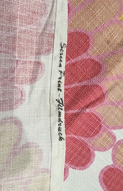 1970s  Curtain/ Fabric  #F1054  *Read Info*