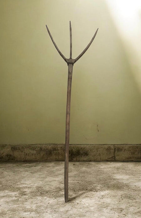Vintage  European Wooden Hay Fork # 7276