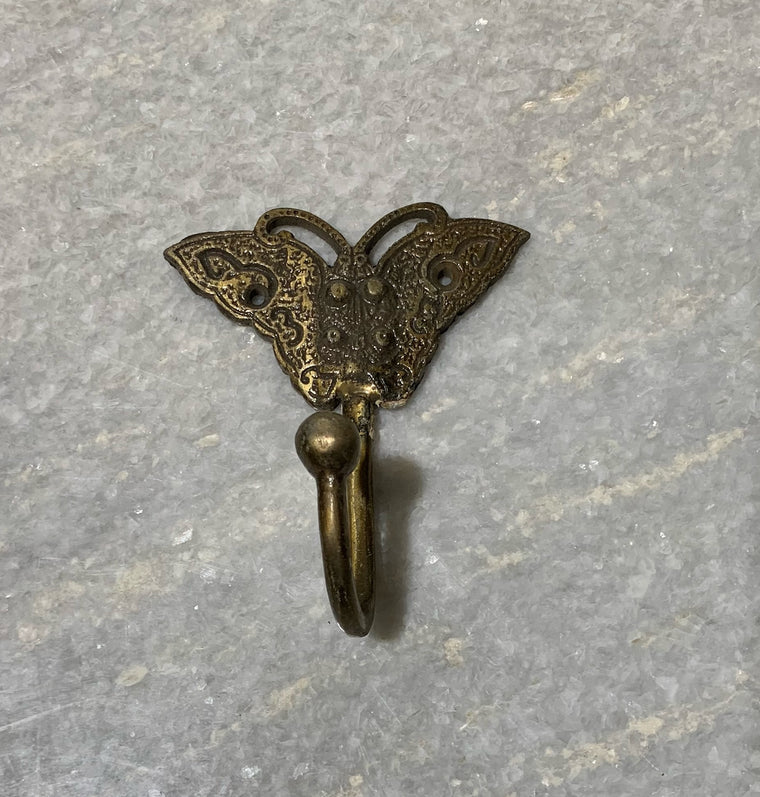 Brass Butterfly Hook #4900