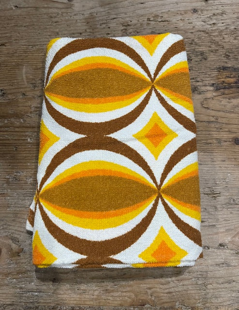 Vintage  Terry Towelling Curtain/ Fabric  #F1055  *Read info*