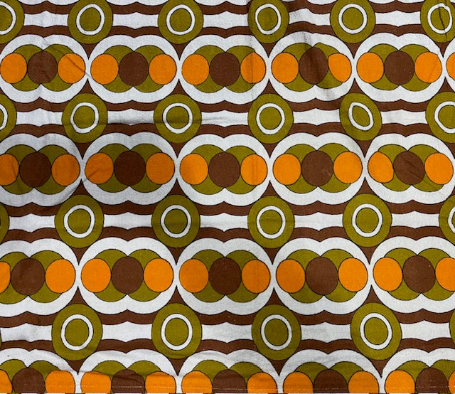 Vintage  Terry Towelling Curtain/ Fabric  #F1057  *Read info*