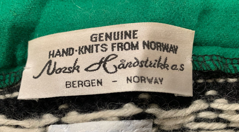Vintage Norwegian Knitted Cardigan  #KJ100  FREE AUS POSTAGE