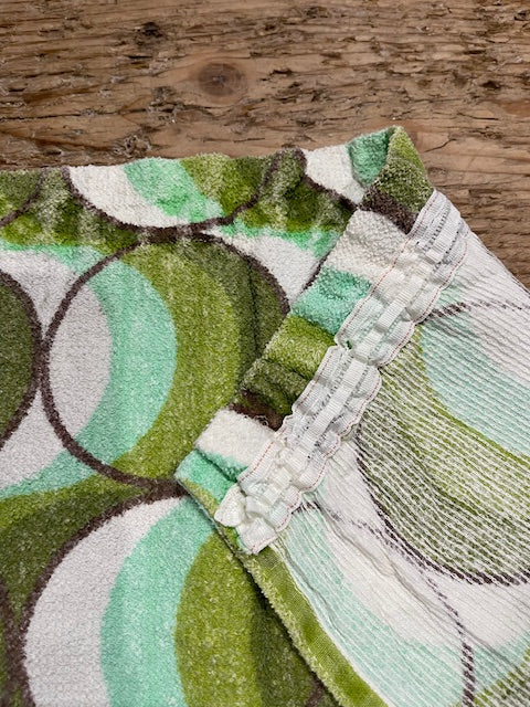 Vintage  Terry Towelling Curtain/ Fabric  #F1058  *Read info*