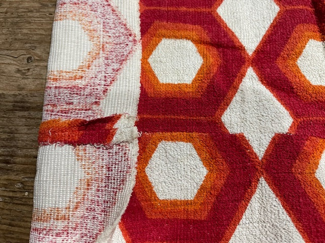 Vintage  Terry Towelling Curtain/ Fabric  #F1059  *Read info*