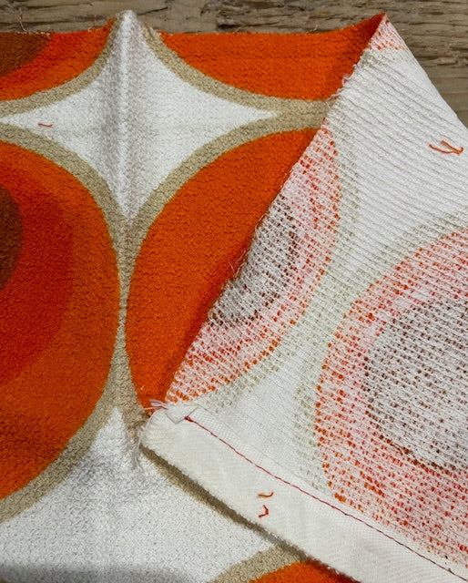 Vintage  Terry Towelling Curtain/ Fabric  #F1060  *Read info*
