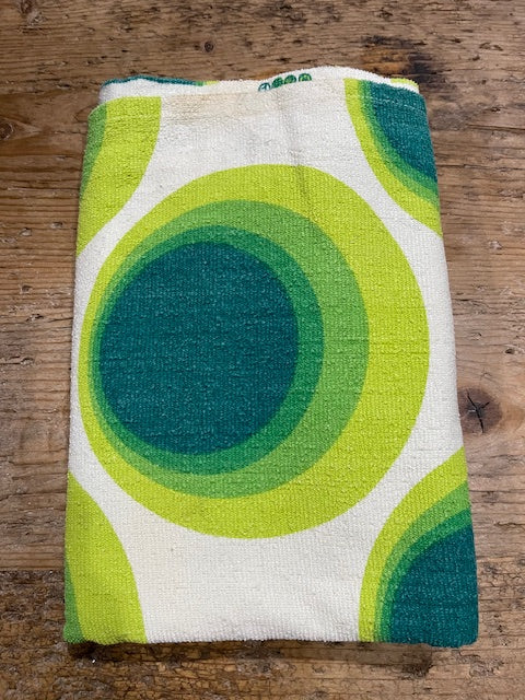 Vintage  Terry Towelling Curtain/ Fabric  #F1061  *Read info*